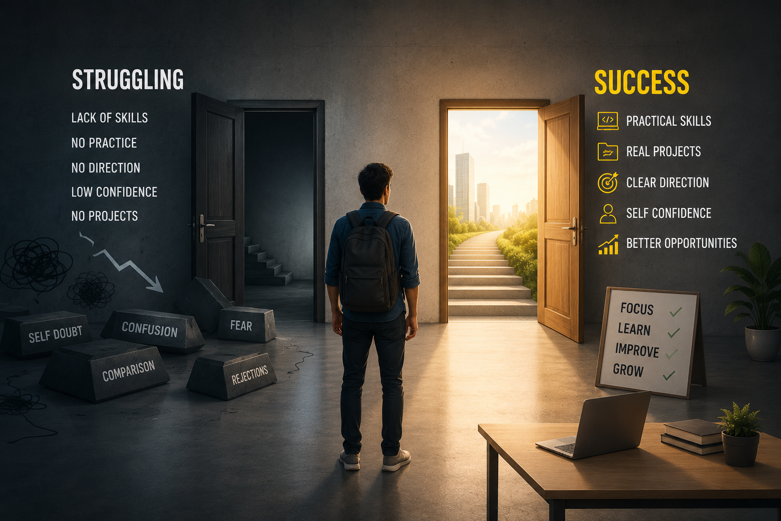 Why Some Freshers Get Jobs Faster Than Others in the IT Industry